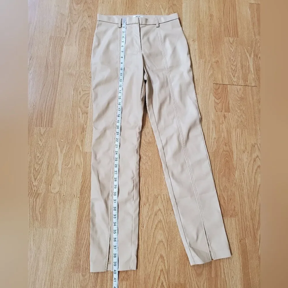 Jason Wu Faux Leather High Rise Skinny Pants sz Med=28×30